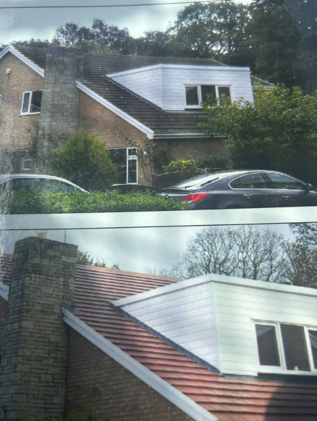 Tile roof resealed